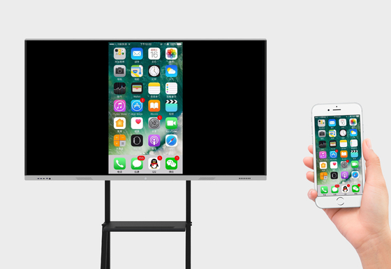 Multifunctional Digital Touch Screen Whiteboard 65 Inch For Classroom
