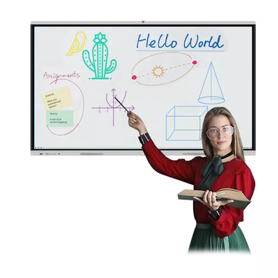 多接触10bit 86インチ スマートな板平たい箱相互Whiteboard